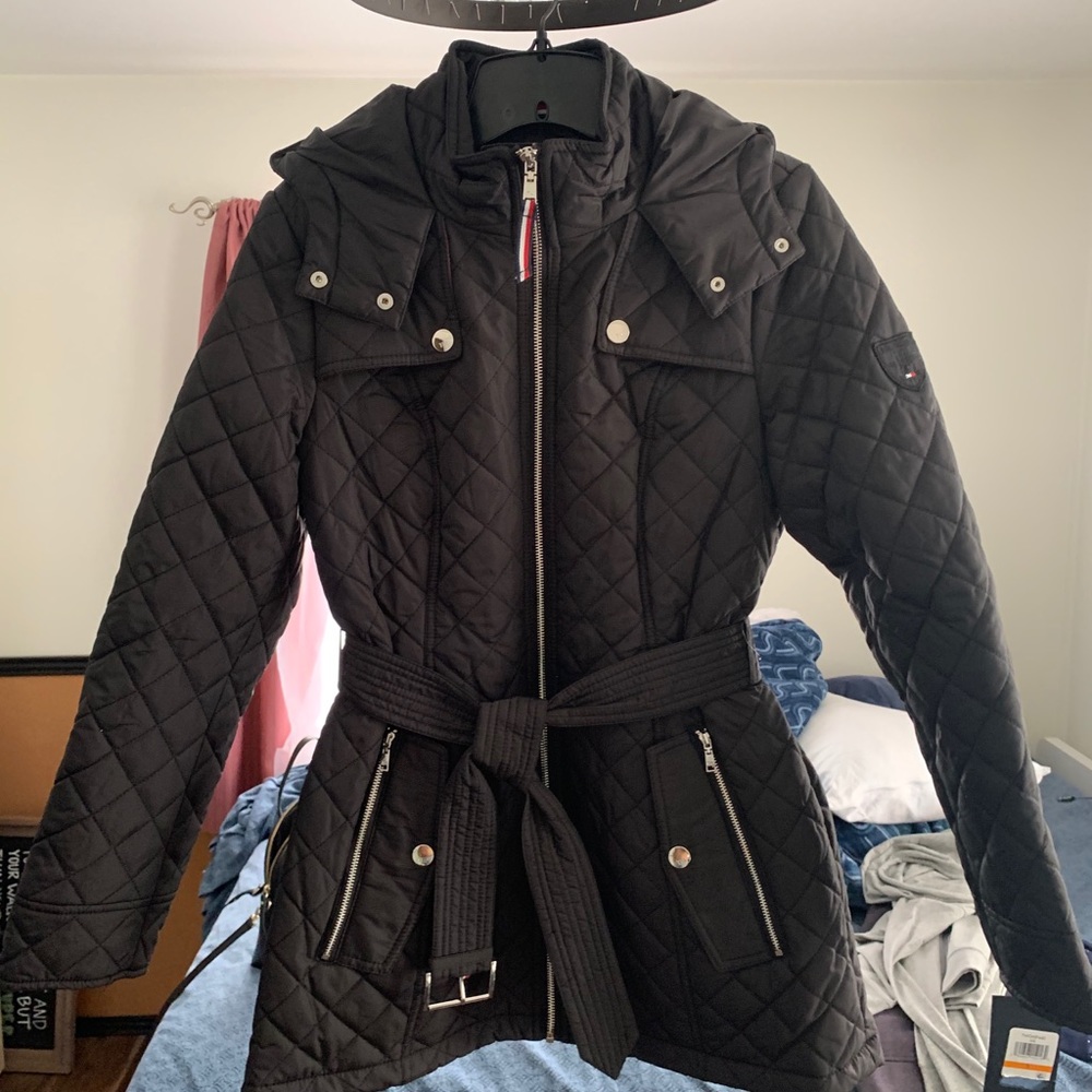 Black “Tommy Hilfiger” Jacket